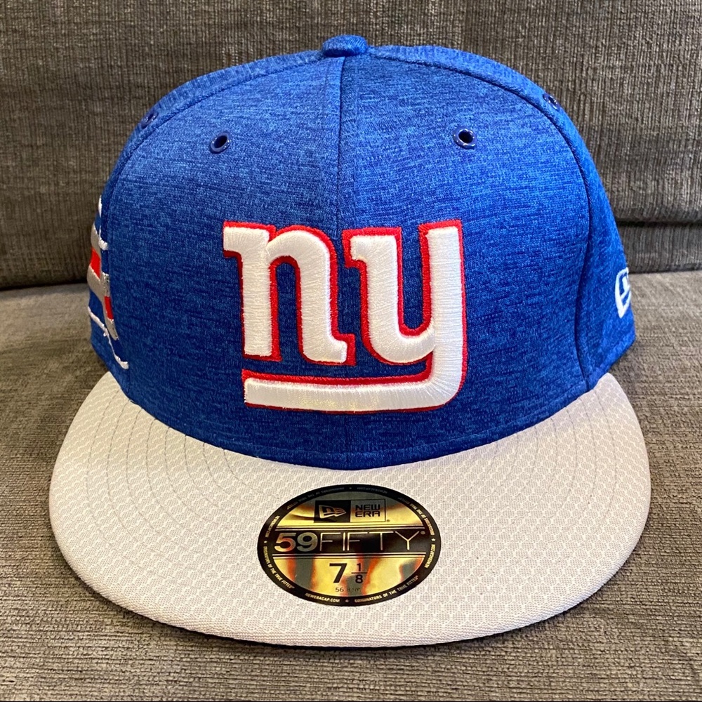 New Era NFL NY Giants Sideline 7 1/8 Fitted